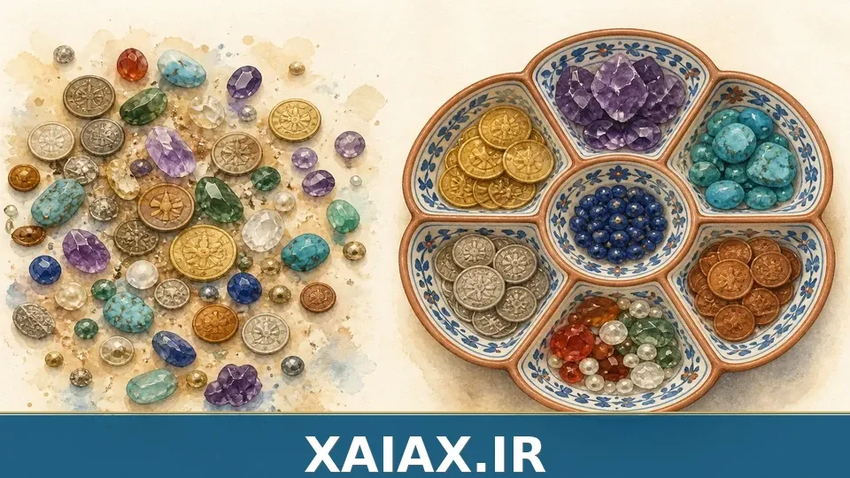 فرق دارایی و سبد — تصویر کاور وبلاگ زایاکس