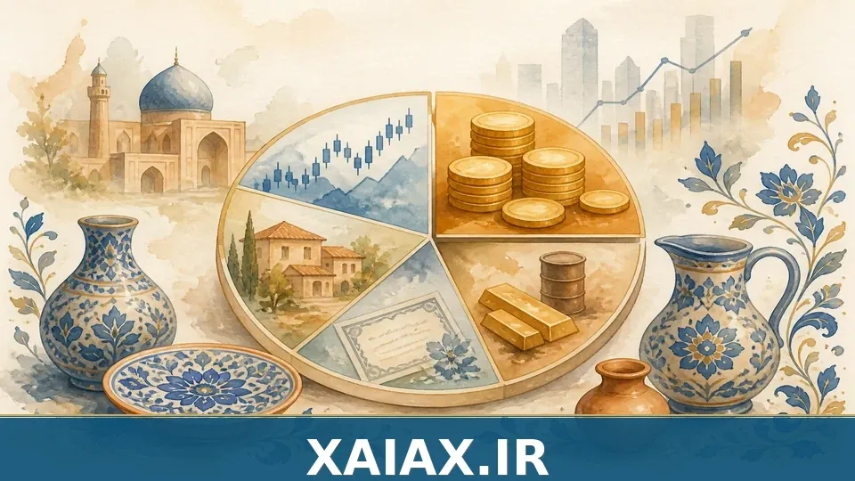 درصد طلا در سبد — تصویر کاور وبلاگ زایاکس